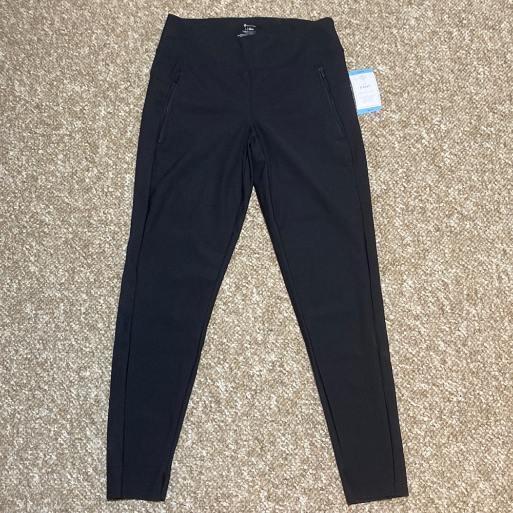 Members Mark black stretch pants NWT